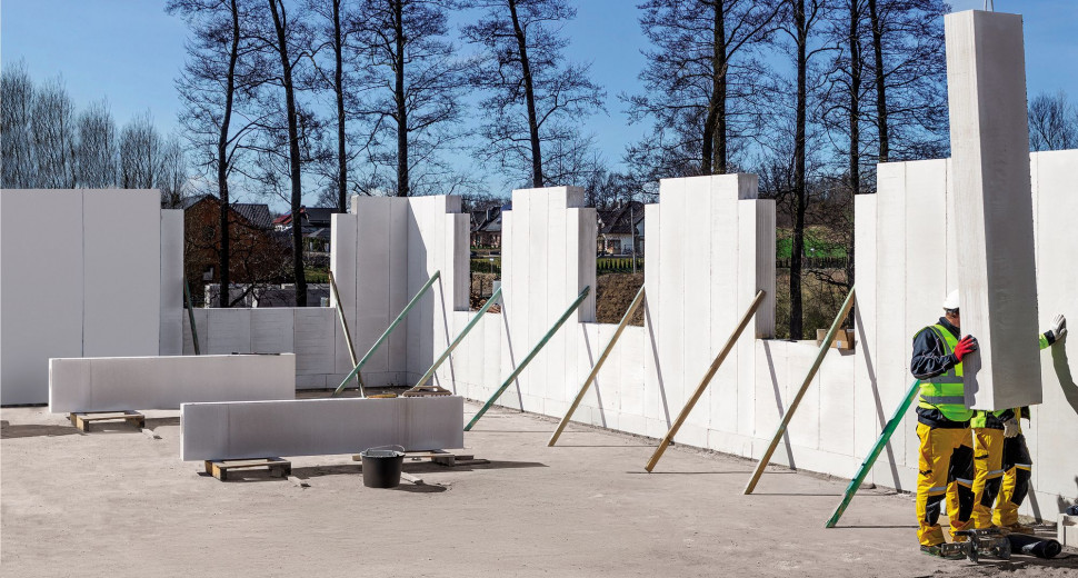 Wielkoformatowe panele Ytong Panel SWE Ultra+