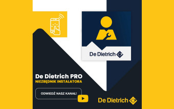 De Dietrich PRO - bezpłatna aplikacja dla instalatorów i serwisantów HVAC