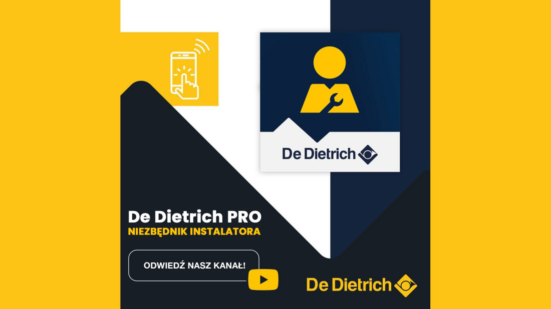 De Dietrich PRO - bezpłatna aplikacja dla instalatorów i serwisantów HVAC