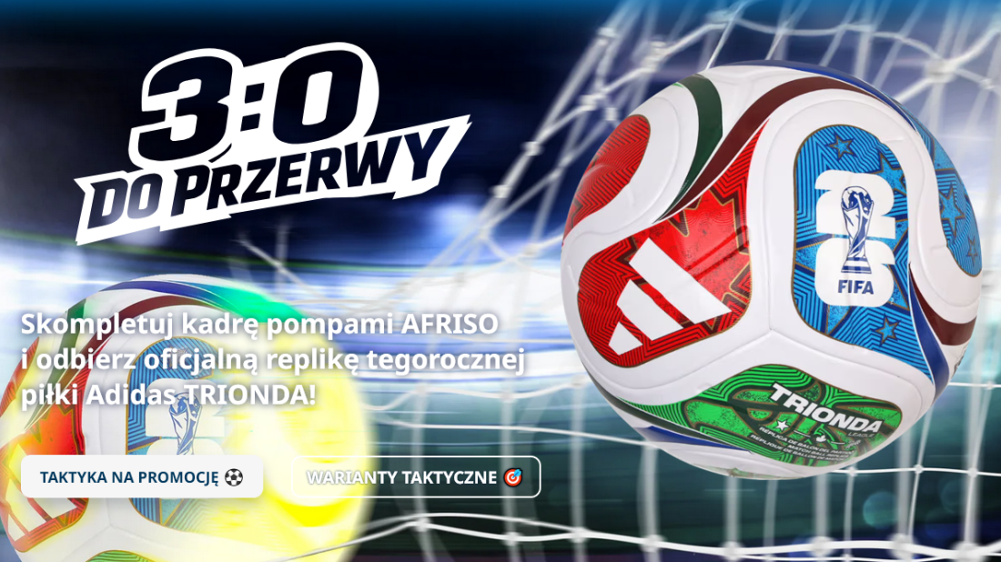 Ostatni dzwonek dla instalatorów: oficjalna replika piłki Adidas TRIONDA czeka na zwycięzców