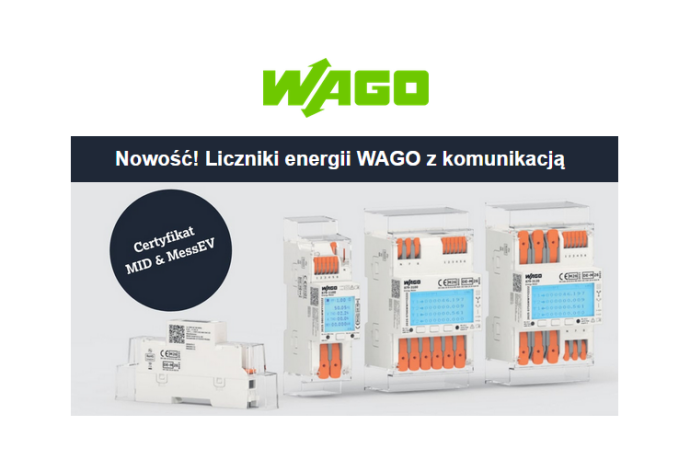 Nowość od WAGO: inteligentne liczniki energii z rozszerzoną komunikacją bezprzewodową
