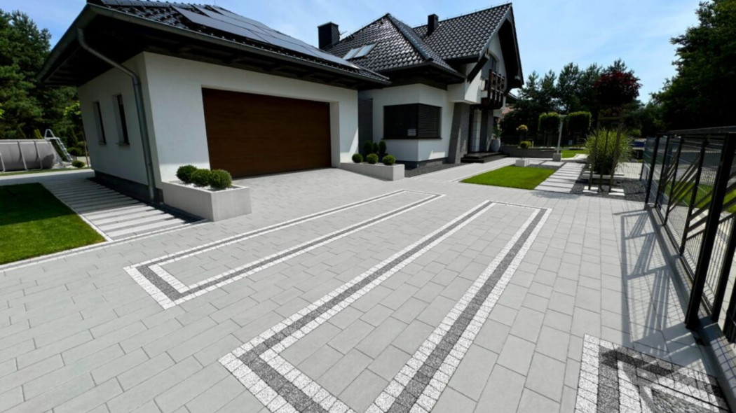 Nawierzchnia z kostki betonowej