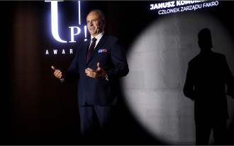 Janusz Komurkiewicz reprezentował FAKRO podczas gali UP!Awards 2026 