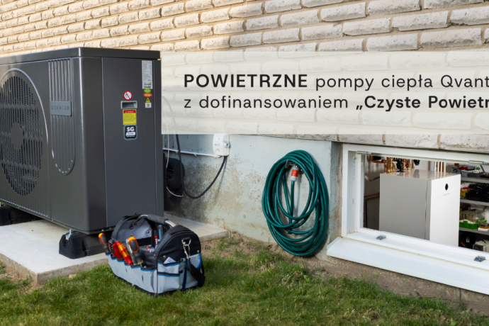 Powietrzne pompy ciepła Qvantum QA. Szwedzka jakość, komfort i dofinansowanie w programie „Czyste Powietrze”