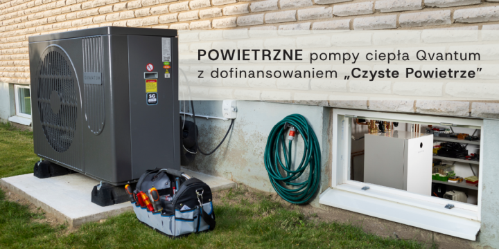 Powietrzne pompy ciepła Qvantum QA. Szwedzka jakość, komfort i dofinansowanie w programie „Czyste Powietrze”