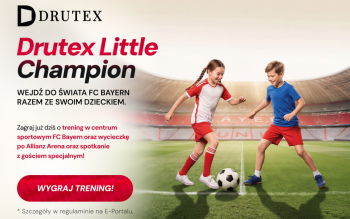 Drutex Little Champion: wyjątkowy konkurs dla partnerów handlowych z nagrodami od FC Bayern