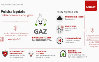 Prąd nie zastąpi gazu. Fakty i mity o transformacji energetycznej w Polsce