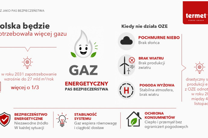 Prąd nie zastąpi gazu. Fakty i mity o transformacji energetycznej w Polsce