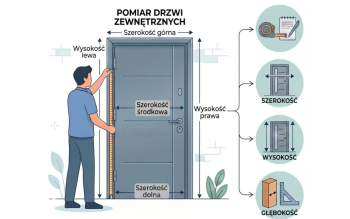 Zapomnij o prostej miarce! Jak zmierzyć drzwi zewnętrzne, by nie żałować latami?