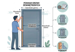 Zapomnij o prostej miarce! Jak zmierzyć drzwi zewnętrzne, by nie żałować latami?
