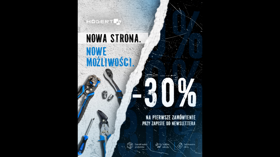 Rewolucja w zakupach online - nowa odsłona sklepu Högert Technik już wystartowała