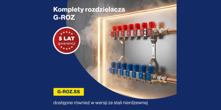 Szukasz niezawodności w instalacji? Nowe rozdzielacze ze stali nierdzewnej Diamond G-ROZ.SS rewolucjonizują rynek