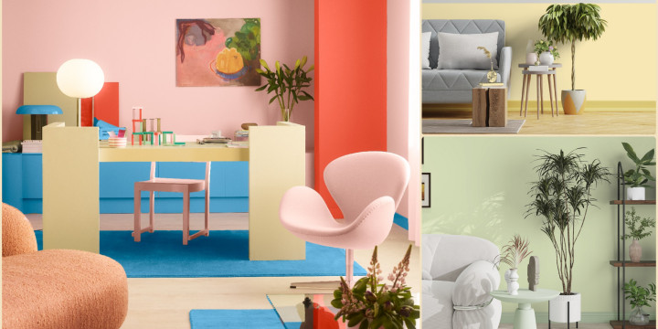Kolory inspirowane napojami. Aloes, lemoniada i milkshake odmienią salon