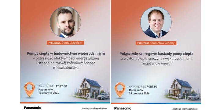 Panasonic o pompach ciepła i transformacji energetycznej podczas XIV Kongresu PORT PC