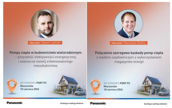 Panasonic o pompach ciepła i transformacji energetycznej podczas XIV Kongresu PORT PC