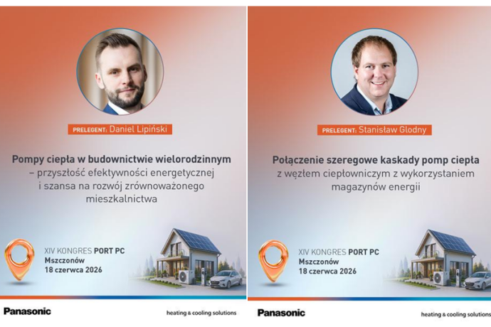 Panasonic o pompach ciepła i transformacji energetycznej podczas XIV Kongresu PORT PC