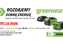 Akumulator za darmo? Rusza letnia akcja dla pasjonatów ogrodu od Greenworks
