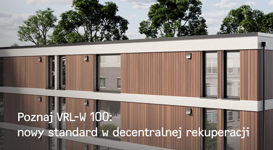 STIEBEL ELTRON prezentuje VRL-W 100: prawdopodobnie najcichszy rekuperator decentralny na rynku