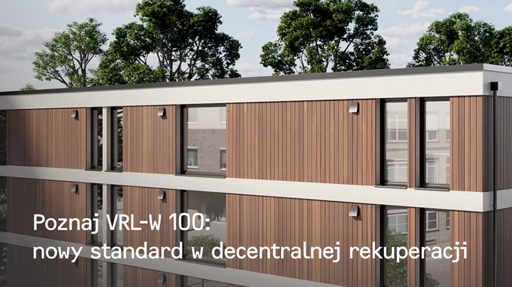 STIEBEL ELTRON prezentuje VRL-W 100: prawdopodobnie najcichszy rekuperator decentralny na rynku