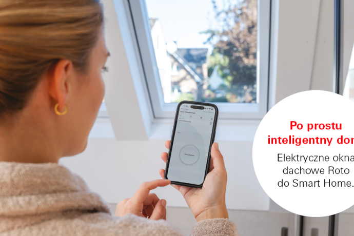 Więcej komfortu pod Twoim dachem. Okna dachowe Roto gotowe do integracji ze Smart Home