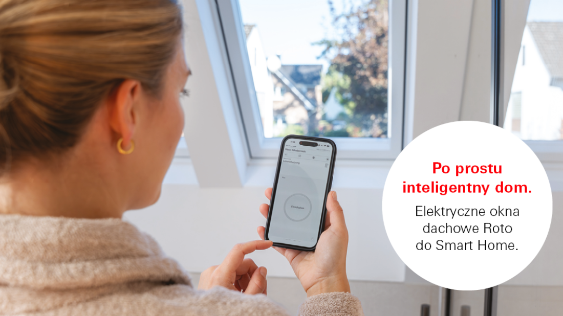Więcej komfortu pod Twoim dachem. Okna dachowe Roto gotowe do integracji ze Smart Home