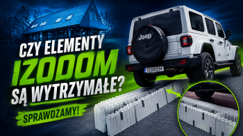Test wytrzymałości bloczka IZODOM