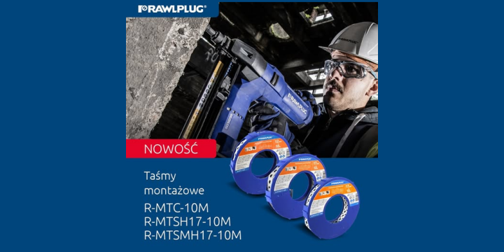 Nowość od Rawlplug - perforowane taśmy montażowe do zadań specjalnych