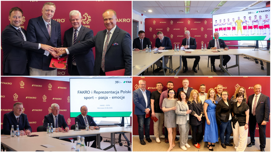 Polski Związek Piłki Nożnej oraz FAKRO przedłużyły współpracę!