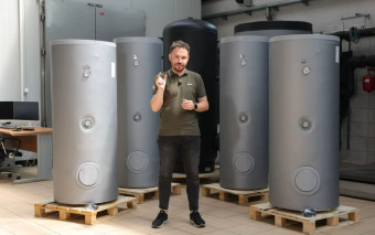 Zbiornik do ciasnej kotłowni? Galmet Slim rozwiązuje problem braku miejsca i wąskich drzwi