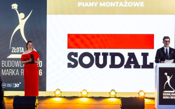 Soudal ponownie Złotą Budowlaną Marką Roku. Wykonawcy wskazali piany montażowe i silikony