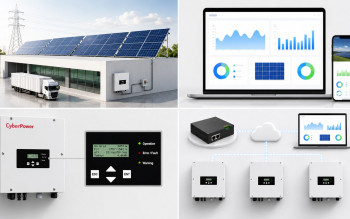 Systemy grid-tied CyberPower. Energia słoneczna, wydajność i kontrola pracy instalacji