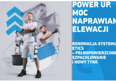 Renowacja elewacji - pełnopowierzchniowe szpachlowanie i nowy tynk. Naprawa tynku krok po kroku