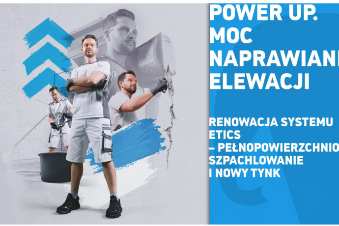 Renowacja elewacji - pełnopowierzchniowe szpachlowanie i nowy tynk. Naprawa tynku krok po kroku