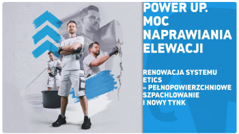 Renowacja elewacji - pełnopowierzchniowe szpachlowanie i nowy tynk. Naprawa tynku krok po kroku