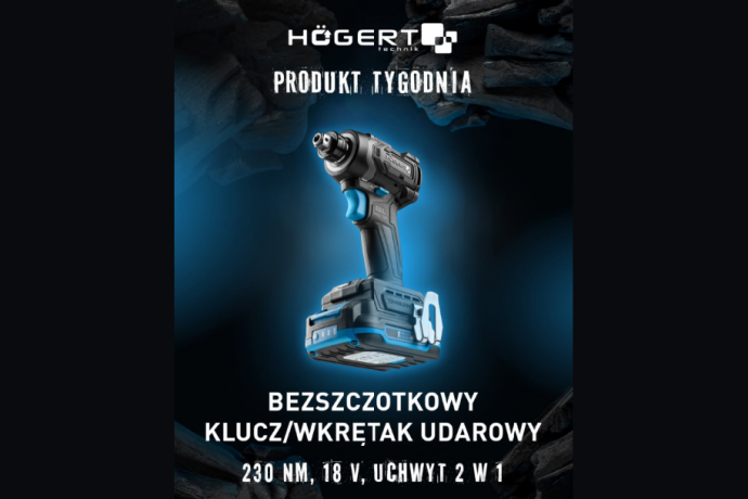 Jeden klucz udarowy, dwa zastosowania. Poznaj rewolucyjne narzędzie 18 V z uchwytem 2 w 1