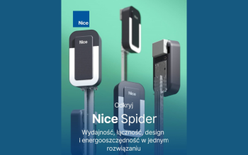 Nowoczesna automatyka domowa, która ułatwia życie. Poznaj inteligentną gamę siłowników do bram garażowych Nice Spider