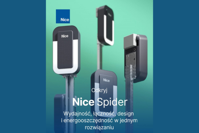 Nowoczesna automatyka domowa, która ułatwia życie. Poznaj inteligentną gamę siłowników do bram garażowych Nice Spider