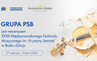 Grupa PSB mecenasem XXXII Międzynarodowego Festiwalu Muzycznego im. Krystyny Jamroz