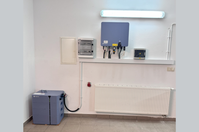 Magazyn energii SOLPLANET z systemem przeciwpożarowym 