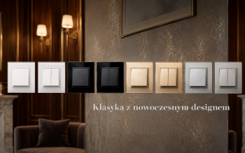 Mechaniczne moduły włączników Livolo. Tradycyjne kliknięcie w szklanej oprawie