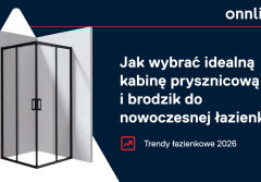 Jak wybrać kabinę prysznicową i brodzik do nowoczesnej łazienki? Trendy 2026 i praktyczne wskazówki