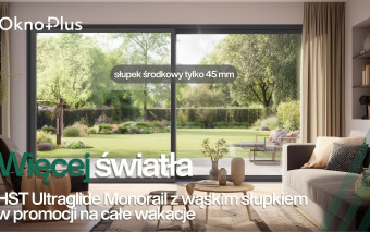 Wakacyjna promocja na HST Ultraglide Monorail z wąskim słupkiem 45 mm