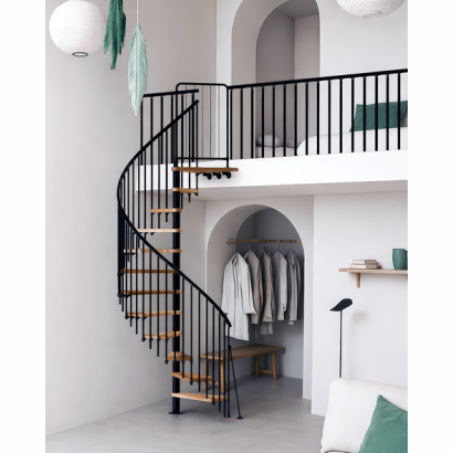 Schody ATRIUM Novo Vertical (buk naturalny)