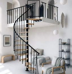 Schody ATRIUM NOVO (buk naturalny)