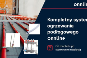 Kompletny system ogrzewania podłogowego ONNLINE — od montażu po sterowanie instalacją