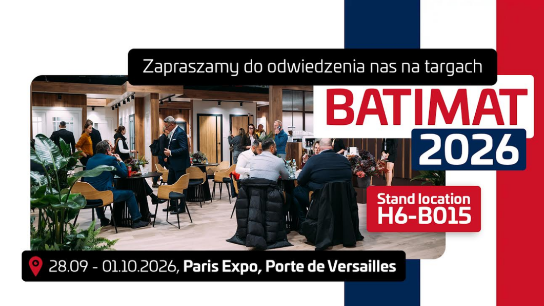 Polskie drzwi na światowych targach. ERKADO jedzie na BATIMAT 2026