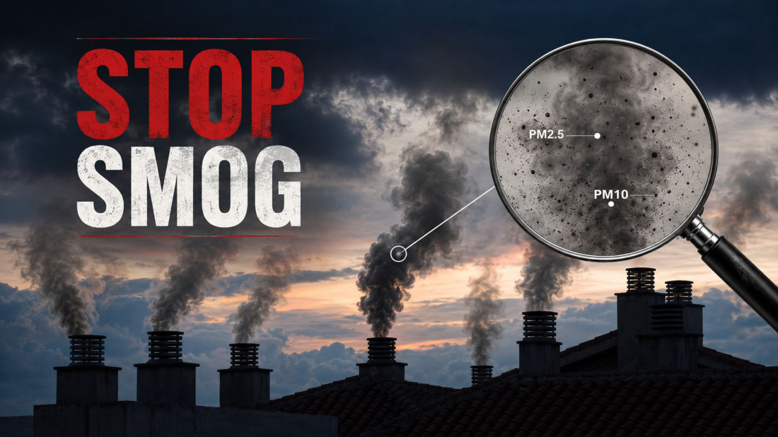 Smog wrócił do Polski. Dane GIOŚ pokazują, dlaczego wymiana starego kotła na nowoczesne źródło ciepła jest koniecznością