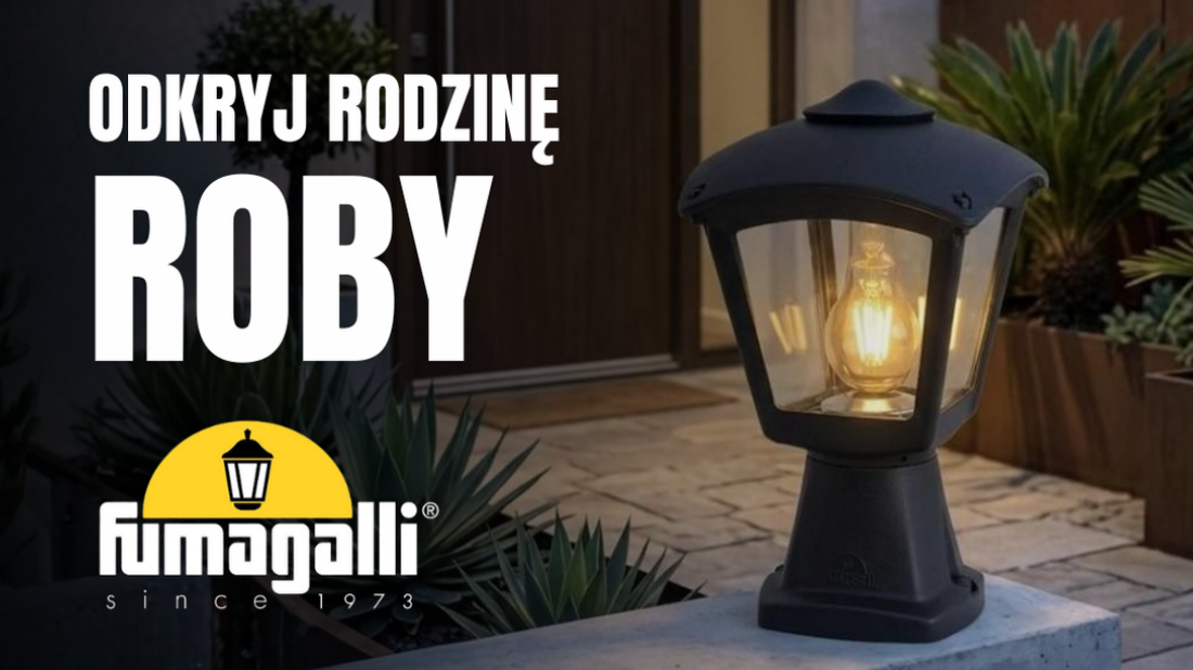 Nowoczesna odsłona klasyki: Poznaj oprawy z serii Roby marki Fumagalli