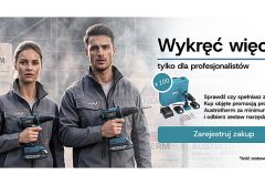 Profesjonalny sprzęt dla Twojej ekipy. Ruszyła nowa sprzedaż promocyjna „Wykręć więcej”