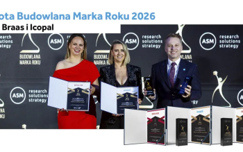 Potrójny sukces! Braas i Icopal Złotą Budowlaną Marką Roku 2026